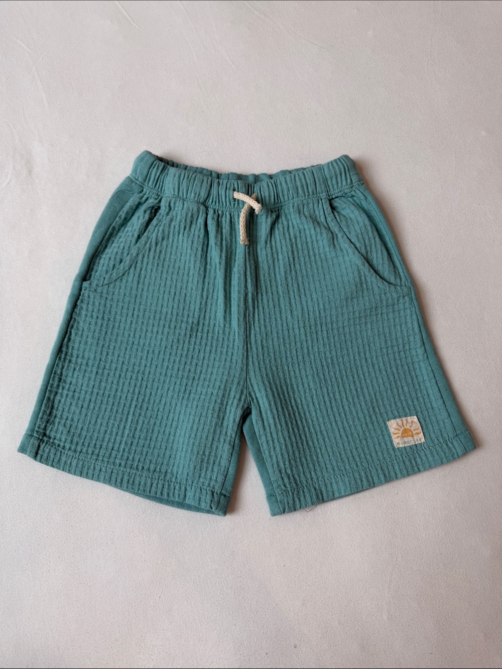 Zara Kids Drawstring Sweat Shorts Size 6